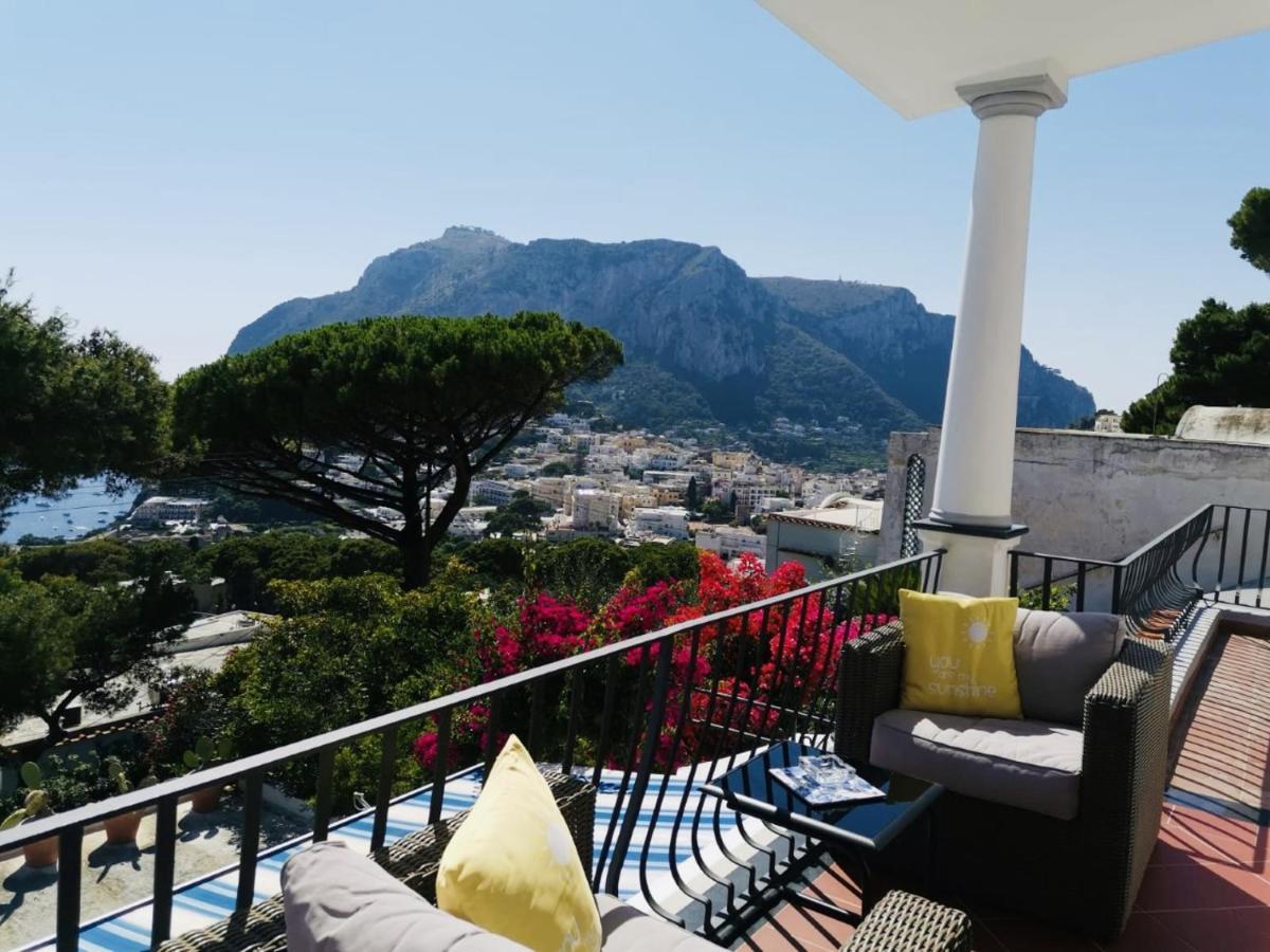 Capri Sea View Villa Eksteriør bilde