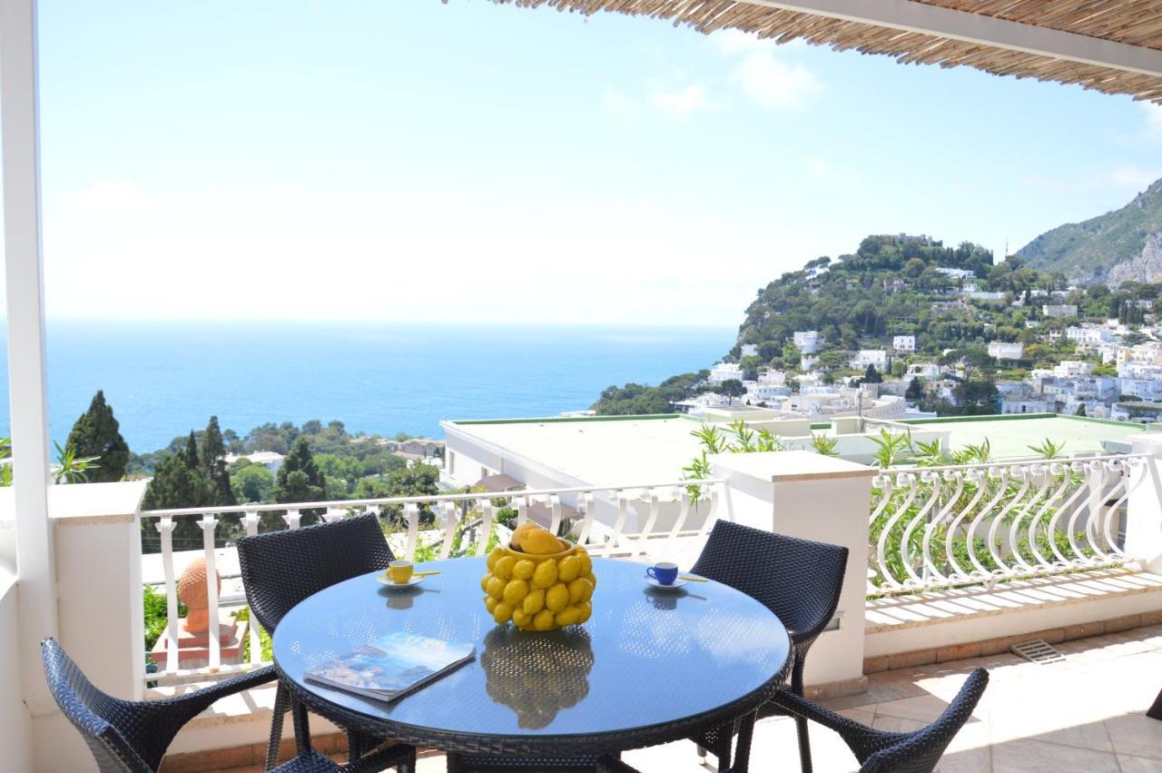 Capri Sea View Villa Eksteriør bilde