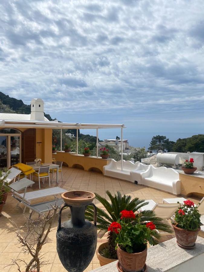 Capri Sea View Villa Eksteriør bilde